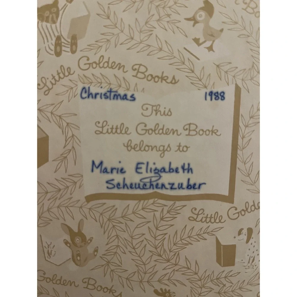 Vintage Little Golden Books Xmas Stories Rudolph‎ Jingle Bells Santas Toy Shop
